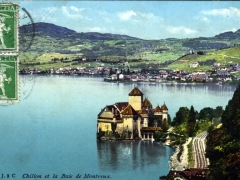 Chillon et la Baie de Montreux