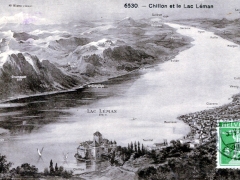 Chillon et le Lac Lerman