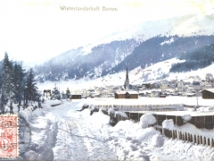 Davos Winterlandschaft