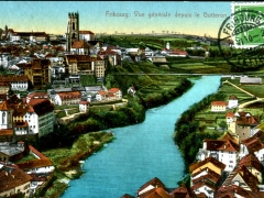 Fribourg Vue generale depuis le Gotteron
