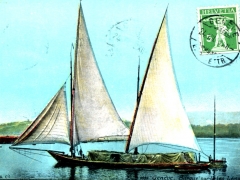 Geneve Barque sur le Lac Leman