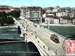 Geneve Le Pont de Coulouvreniere