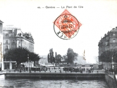 Geneve Le Pont de l'Ile