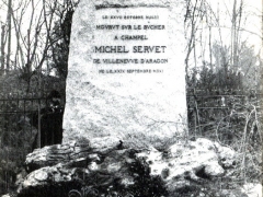 Geneve Monument Michel Servet