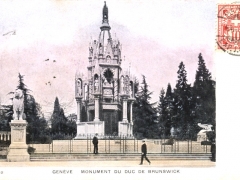 Geneve Monument du Duc de Brunswick