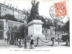Geneve Monument du General Dufour