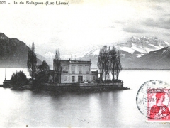 Ile de Salagnon Lac Leman