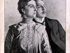 La Princesse Louise de Saxe et M Andre Giron