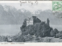 Lac Leman Chateau du Chatelard