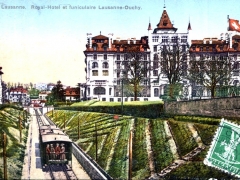 Lausanne Royal Hotel et funiculaire Lausanne Ouchy