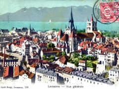 Lausanne Vue generale