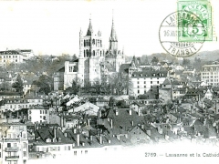 Lausanne et la Cathedrale