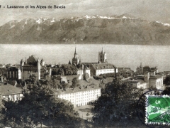 Lausanne et les Alpes de Savoie