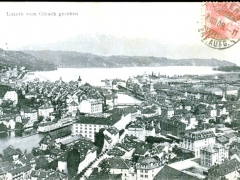 Luzern vom Gütsch gesehen