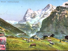 Mürren Alpenlandschaft