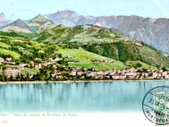 Montreux Dent de Jaman et Rochers de Naye