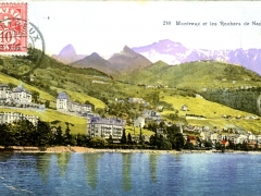 Montreux et les Rochers de Naye