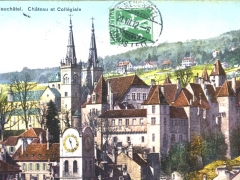 Neuchatel Chateau et Collegiale