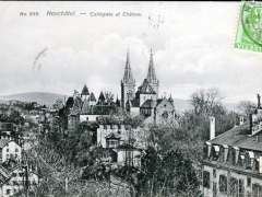 Neuchatel Collegiale et Chateau