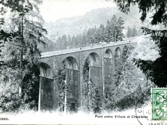 Pont entre Villars et Chesieres