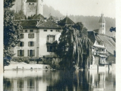 Thun Aare und Schloss