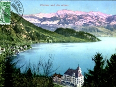 Vitznau und die Alpen