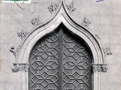 Barcelona Catedral Puerta de la Sala Capitular
