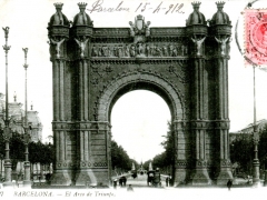 Barcelona El Arco de Triunfo