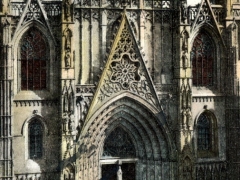 Barcelona Fachada del Catedral