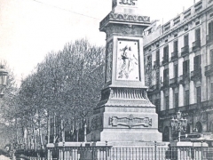 Barcelona Monumento de Antonio Lopez