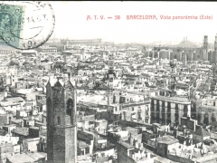 Barcelona Vista panoramica Este