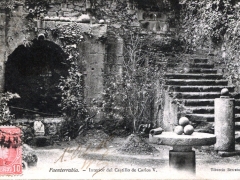 Fuenterrabia Interior del Castillo de Carlos V