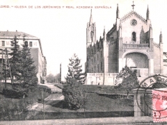 Madrid Iglesia de los Jeronimos y Real Academia Espanola