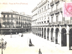 Reus Plaza de Prim Porticos
