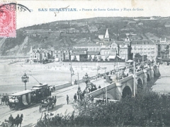 San Sebastian Puente de Santa Catalina y Playa de Gros