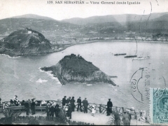 San Sebastian Vista General desde Igueldo