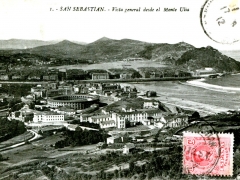 San Sebastian Vista general desde el Monte Ulia