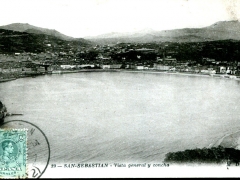 San Sebastian Vista general y concha