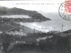 San Sebastian Vista tomada desde el Monte Ulia
