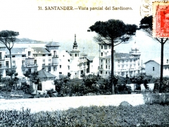 Santander Vista parcial del Sardinero