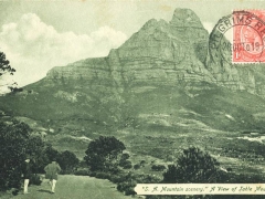 Mounten Scenery a view of Table Mountain