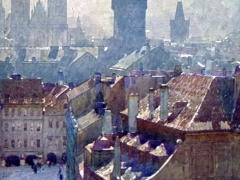 Pohled z Prazske Hvezdarny