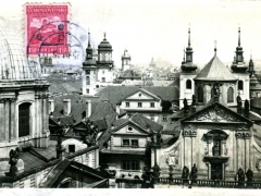 Prag Gruppe von Altstädter Brückentürmen