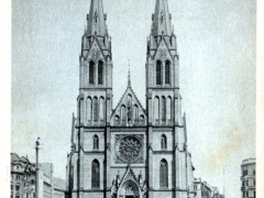 Prag Weinberge Ludmilakirche