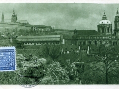 Praha Hradcany a Mikulaisky kostel