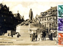 Praha Husuv pomnik