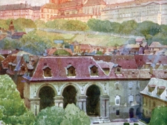 Praha Valdstynska zahrada a Hradcany