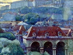 Praha Waldstynsky palac a Hradcany