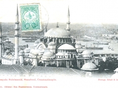 Constantinople Mosquee Suleimanie Stamboul