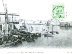 Bizerte La Place des Consuls et le Vieux Port